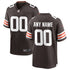 Cleveland Browns Custom Game Soccer Shirt - Brown