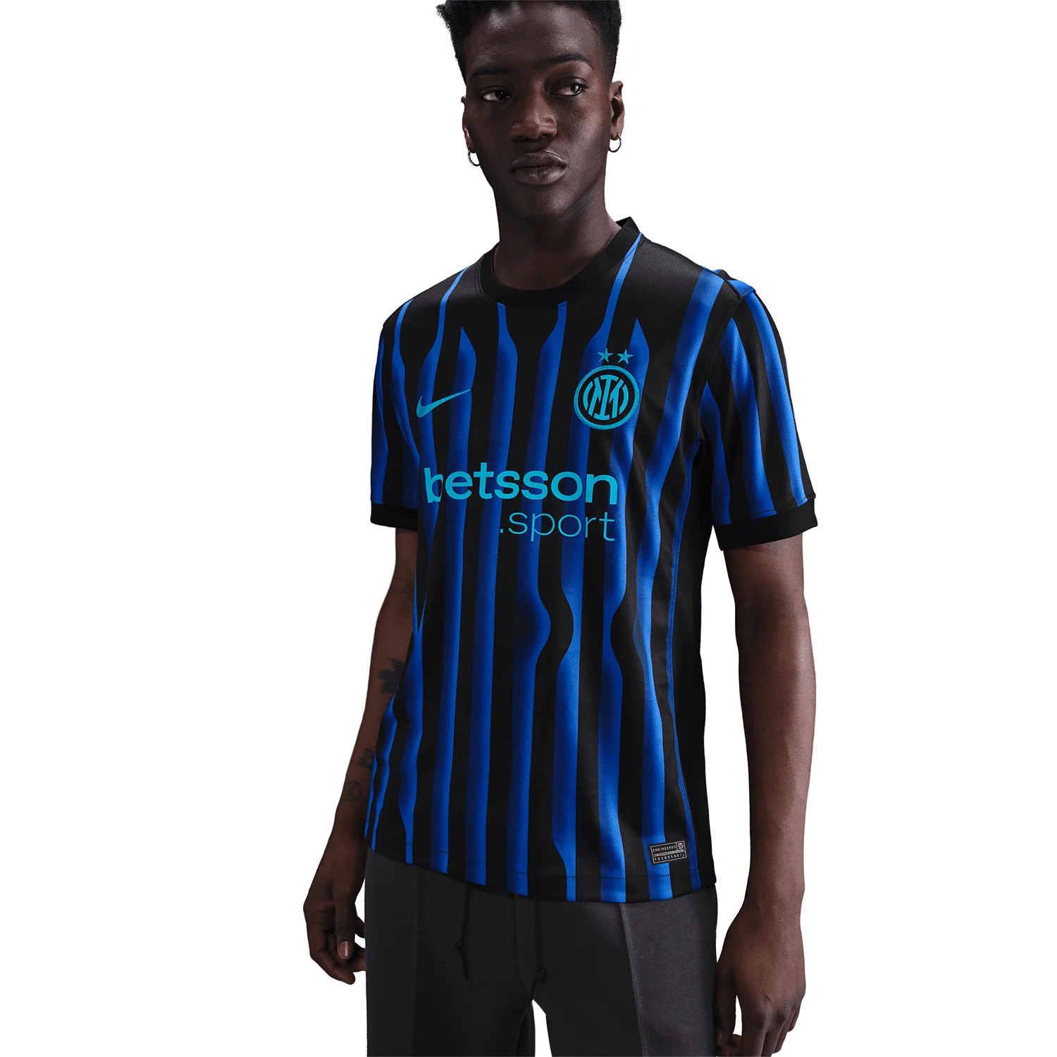 Nike Inter Milan 2025/2026 Home Stadium Soccer Jersey - Lyon Blue