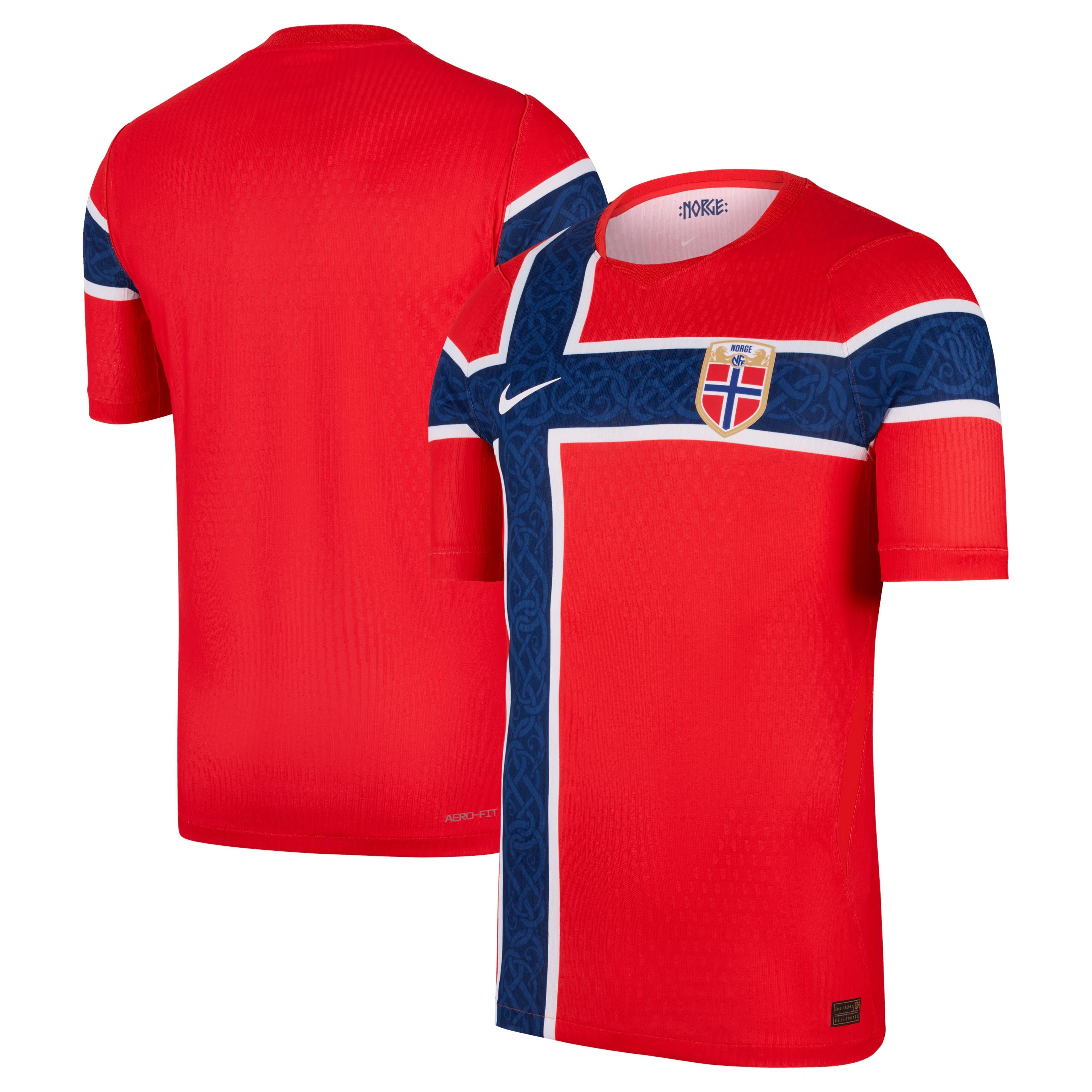 Nike Norway National Team 2026 Home Match Jersey - Red