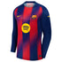 Robert Lewandowski Barcelona 2025/26 Home Long Sleeve Soccer Shirt - Navy