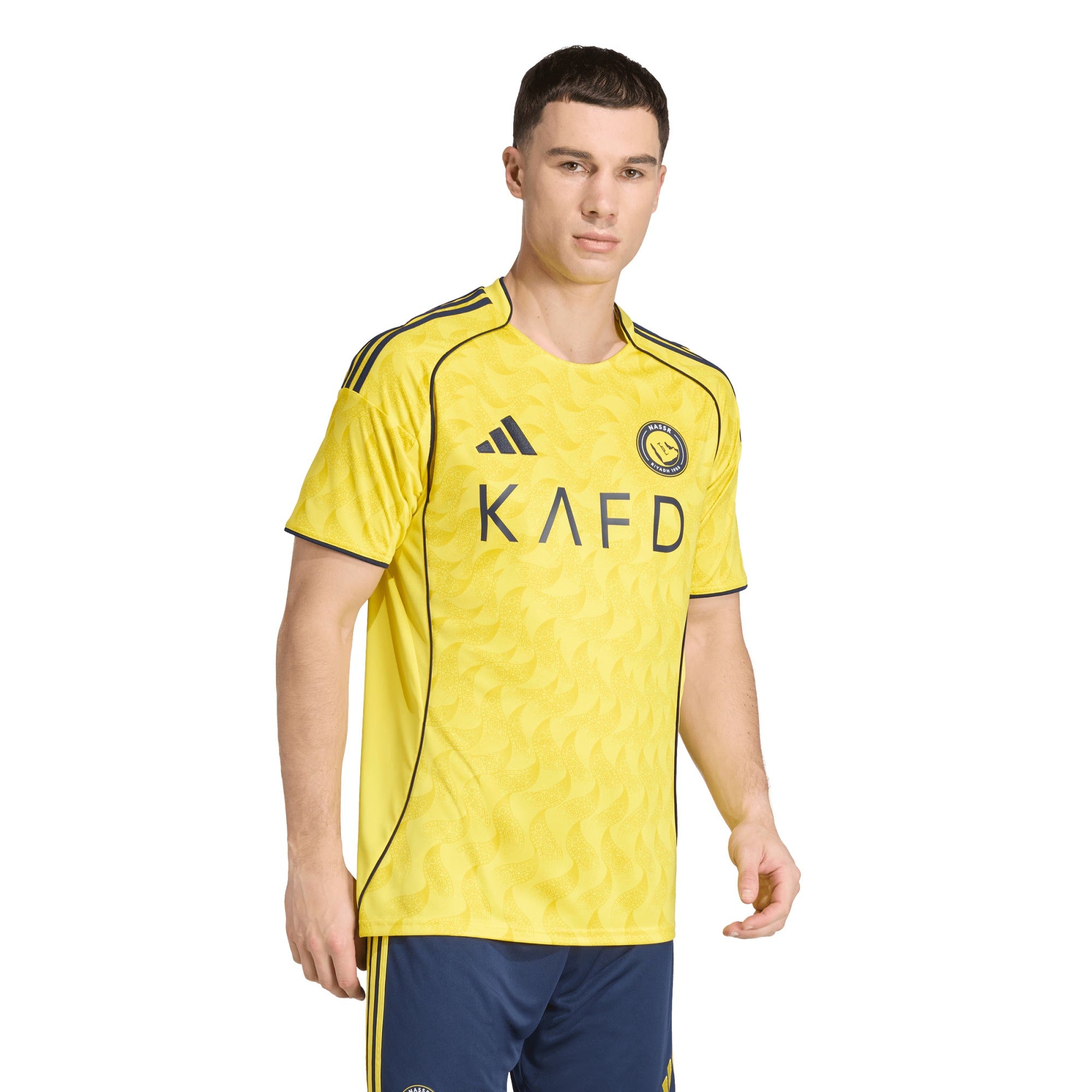 Player Edition Home Jersey Al-Nassr – Yellow 2025/26 Season -(Ronaldo 7#)