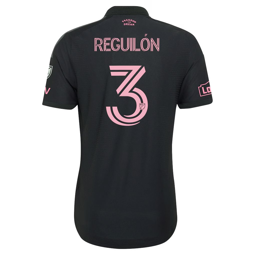Official Sergio Reguilón Inter Miami CF 2026 On-Field Patch Adidas Jersey - Black
