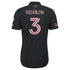Official Sergio Reguilón Inter Miami CF 2026 On-Field Patch Adidas Jersey - Black