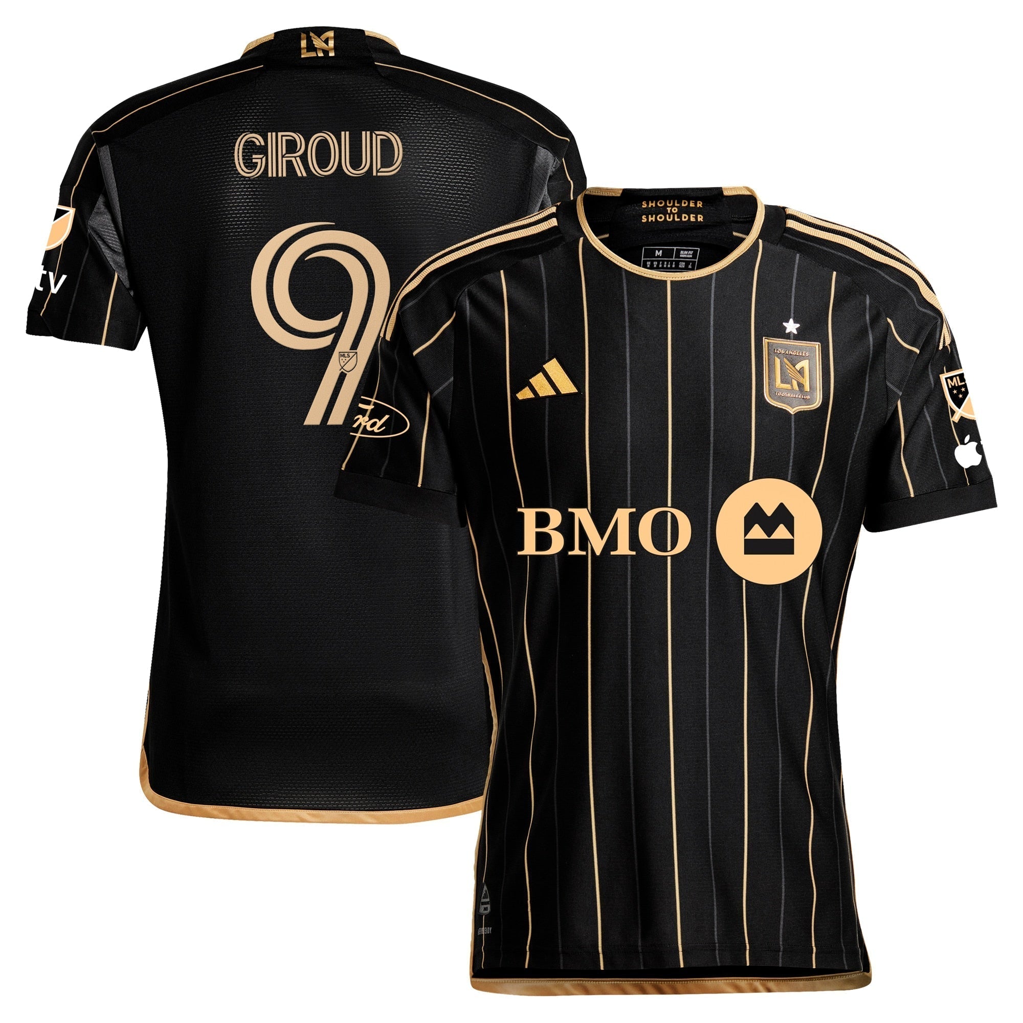 Olivier Giroud LAFC 2024 Primary Player Soccer Shirt - Black