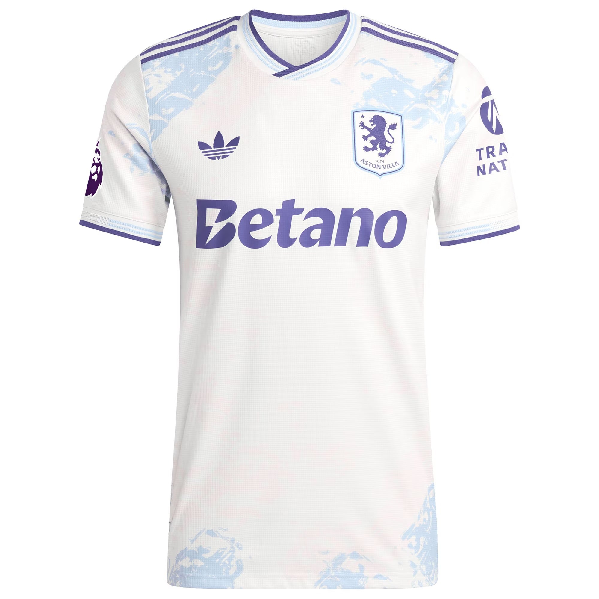 Ollie Watkins Aston Villa 2025/26 Third Player Soccer Shirt - White