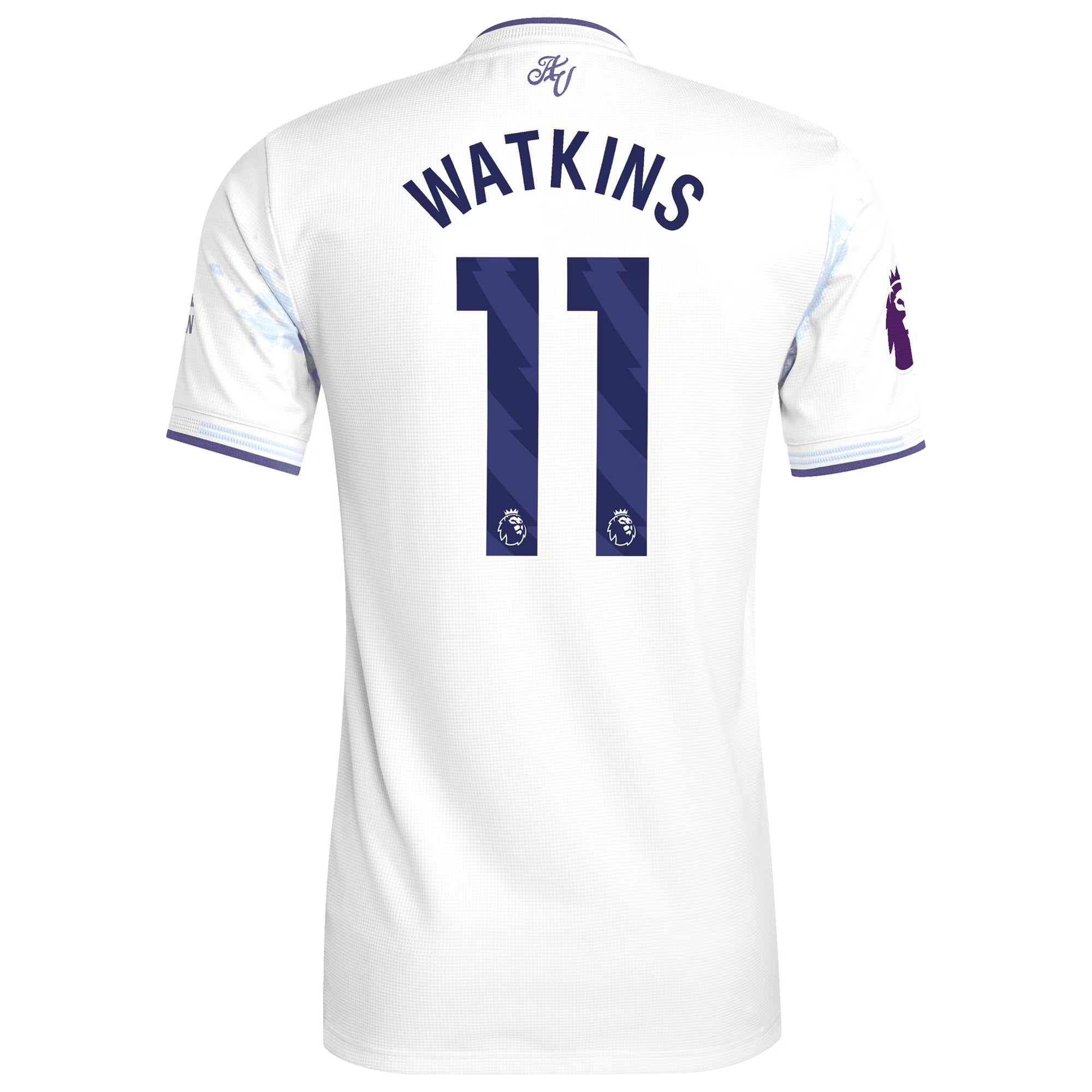 Ollie Watkins Aston Villa 2025/26 Third Player Soccer Shirt - White