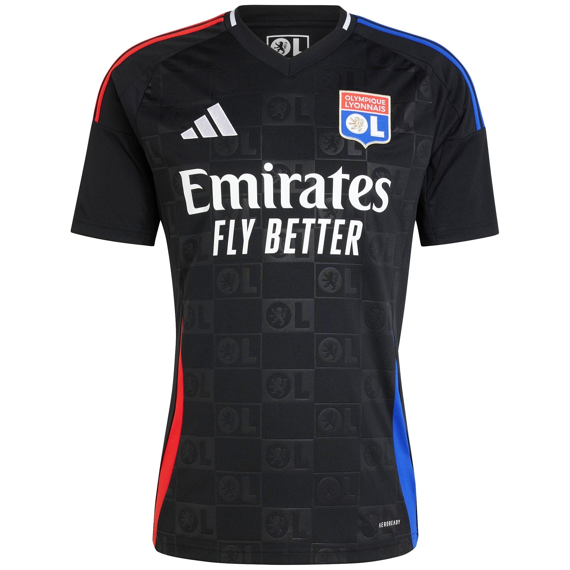 Olympique Lyonnais 2024/25 Away Custom Soccer Shirt - Black