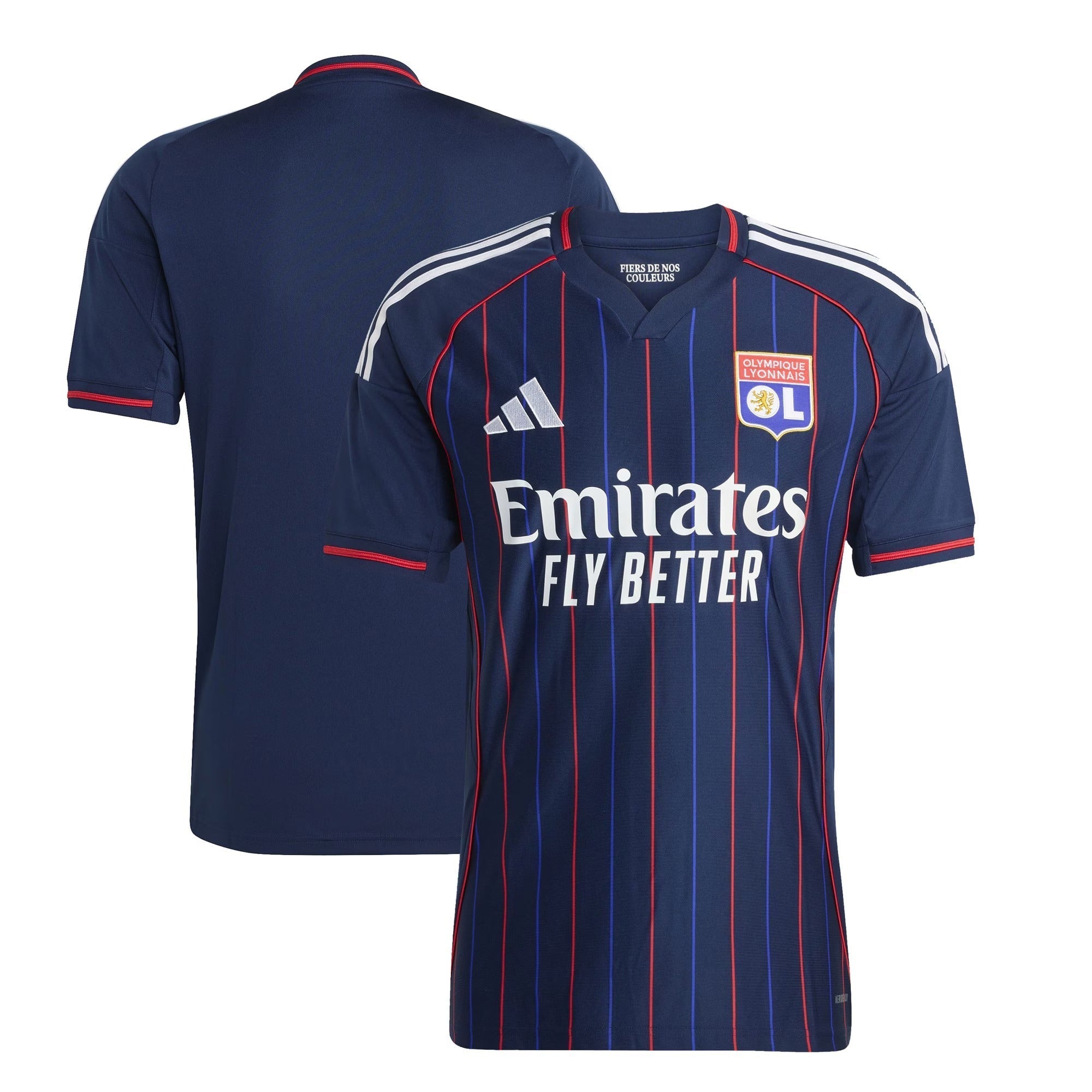 Olympique Lyonnais 2025/26 Away Custom Soccer Shirt - Blue
