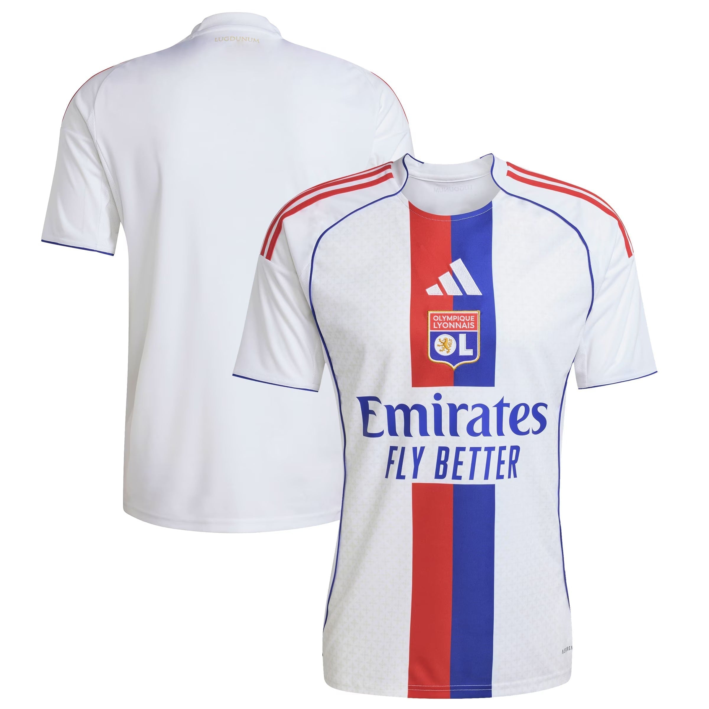 Olympique Lyonnais 2025/26 Home Custom Soccer Shirt - White