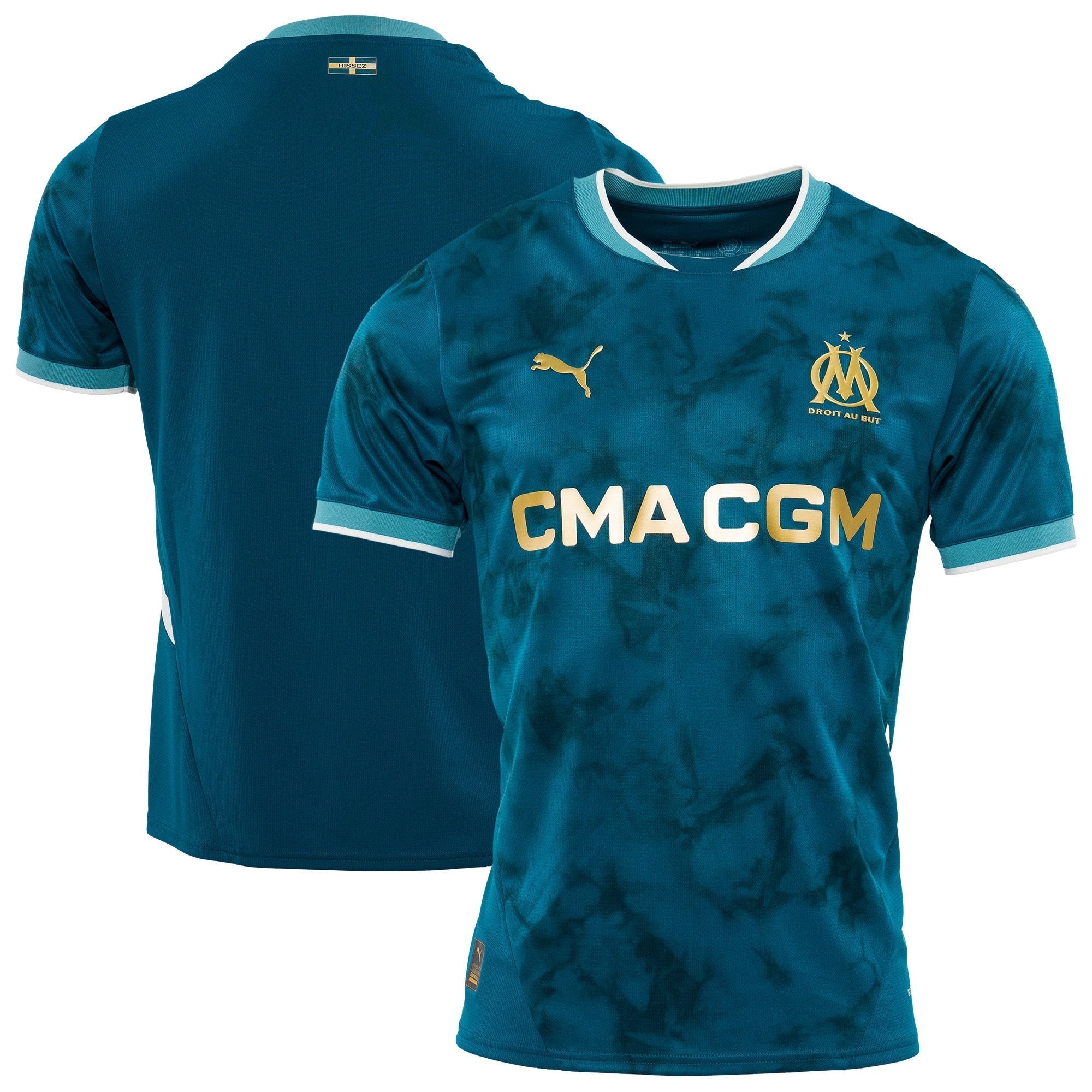 Olympique Marseille 2024/25 Away Custom Soccer Shirt - Blue