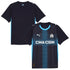 Olympique Marseille 2025/26 Custom Away Soccer Shirt - Navy
