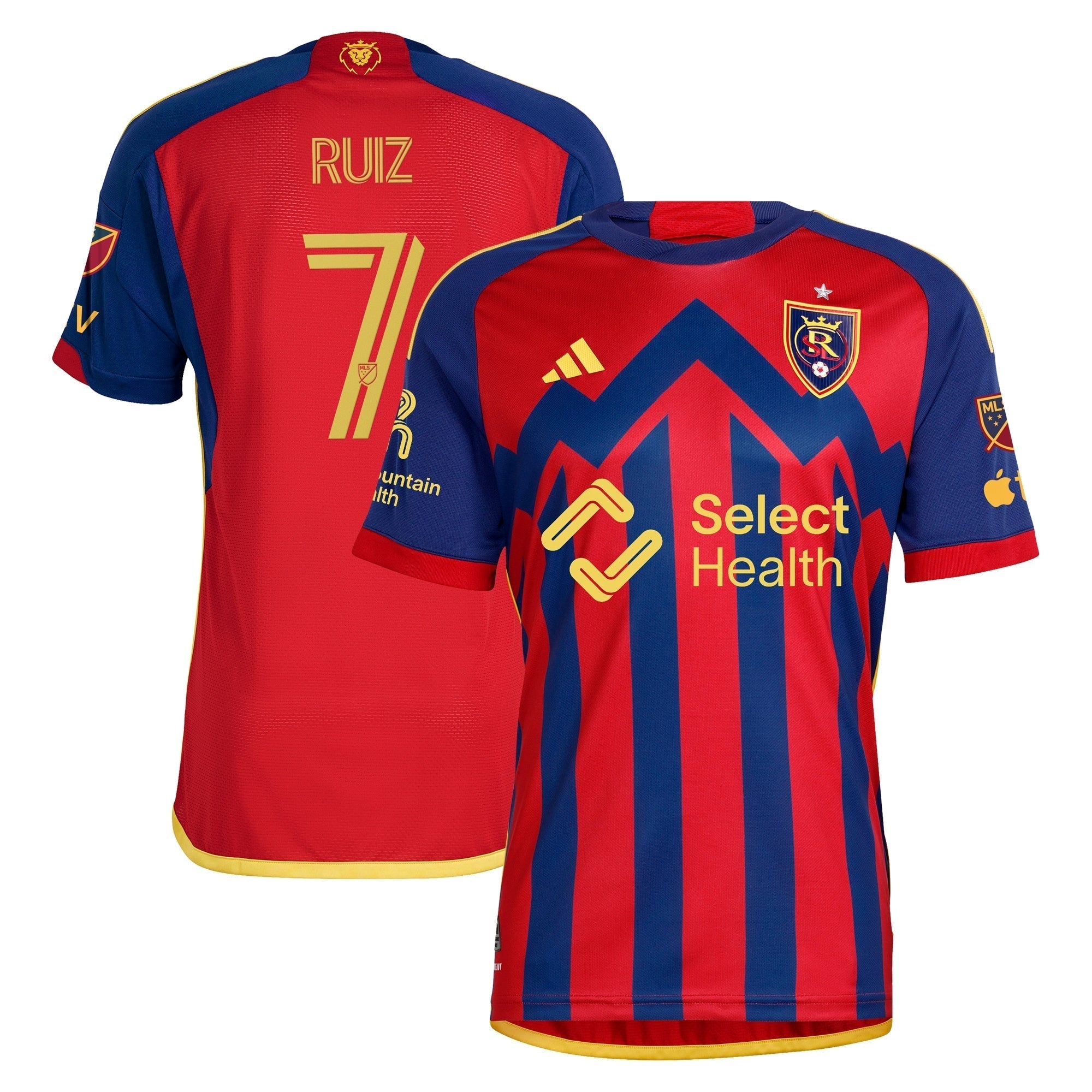 Pablo Ruiz Real Salt Lake 2024 Peak Utah Player Soccer Shirt – Red