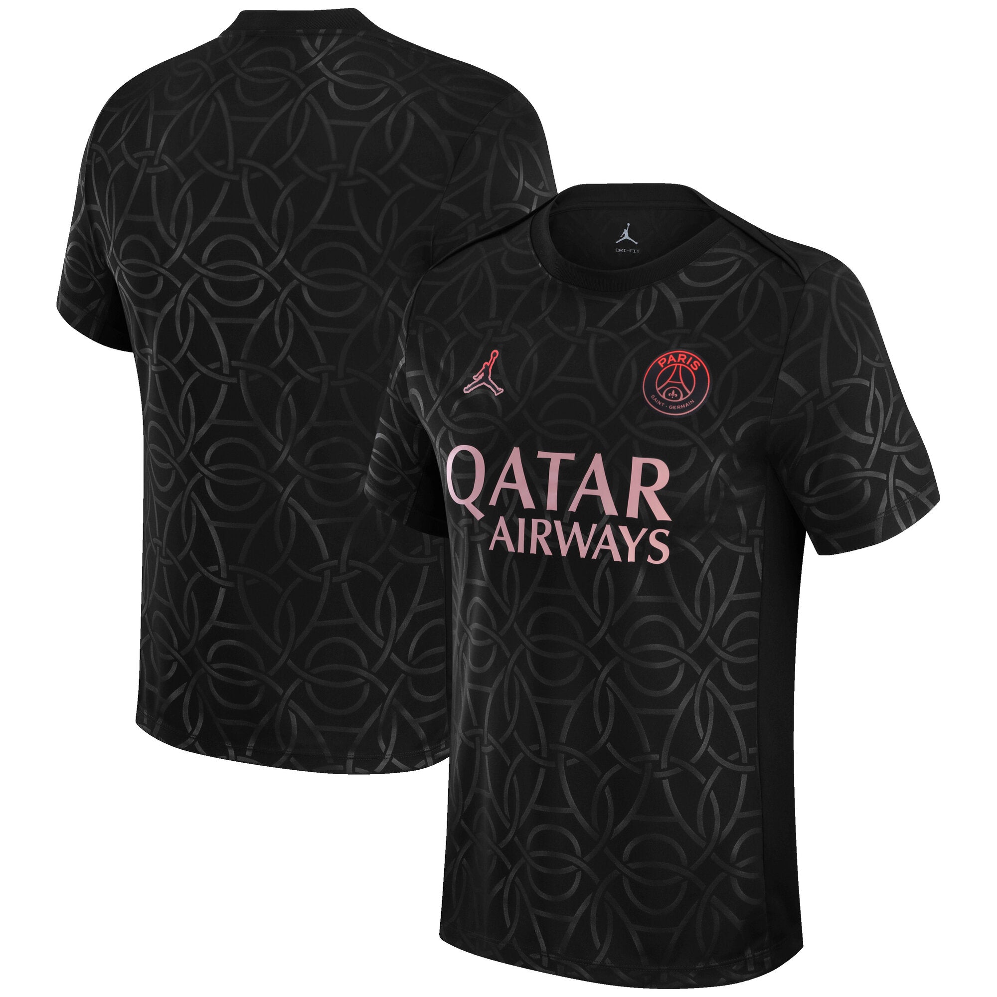 Paris Saint-Germain  2024/25 Third Academy Pro Pre-Match Top - Black