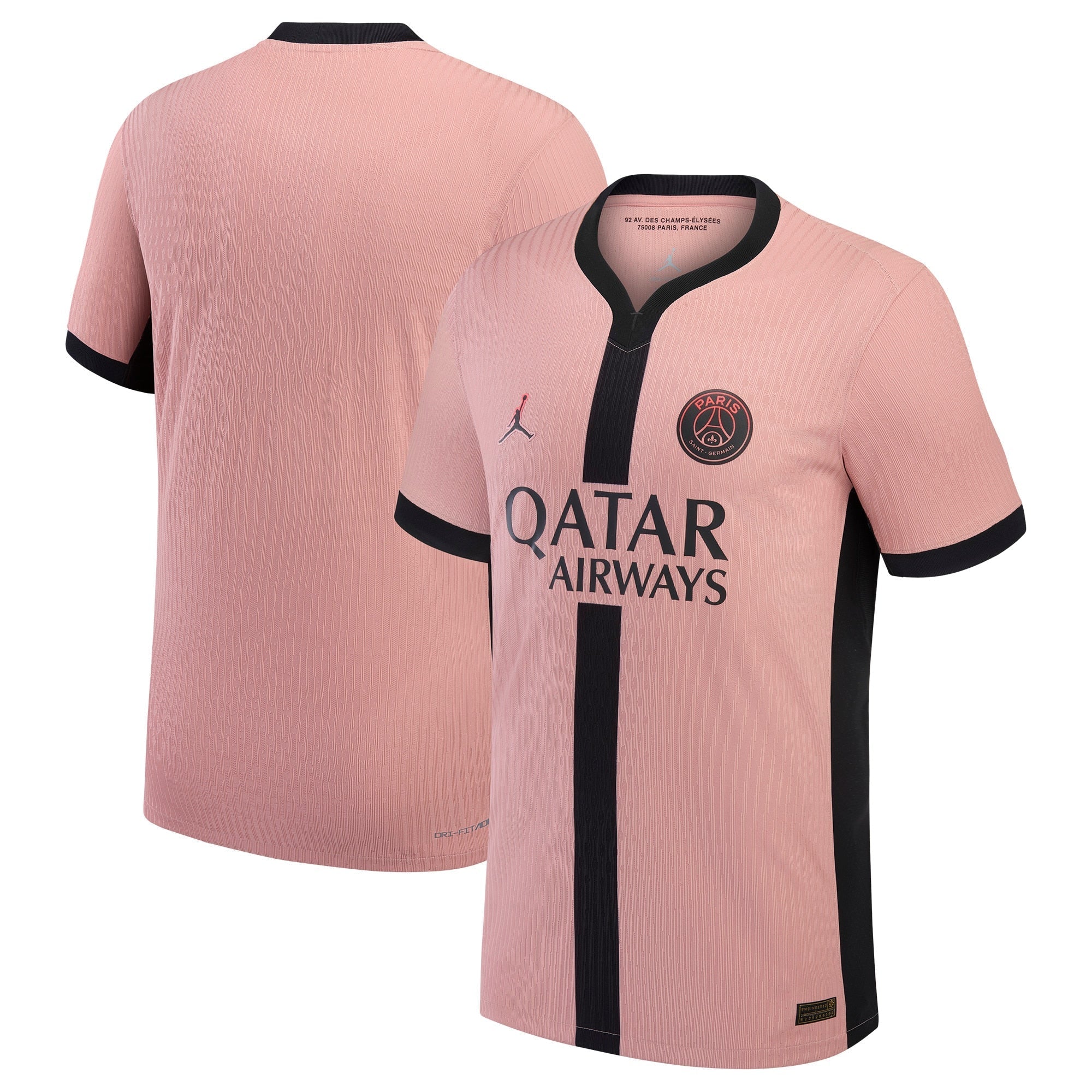 Paris Saint-Germain  2024/25 Third Customized Soccer Shirt - Pink