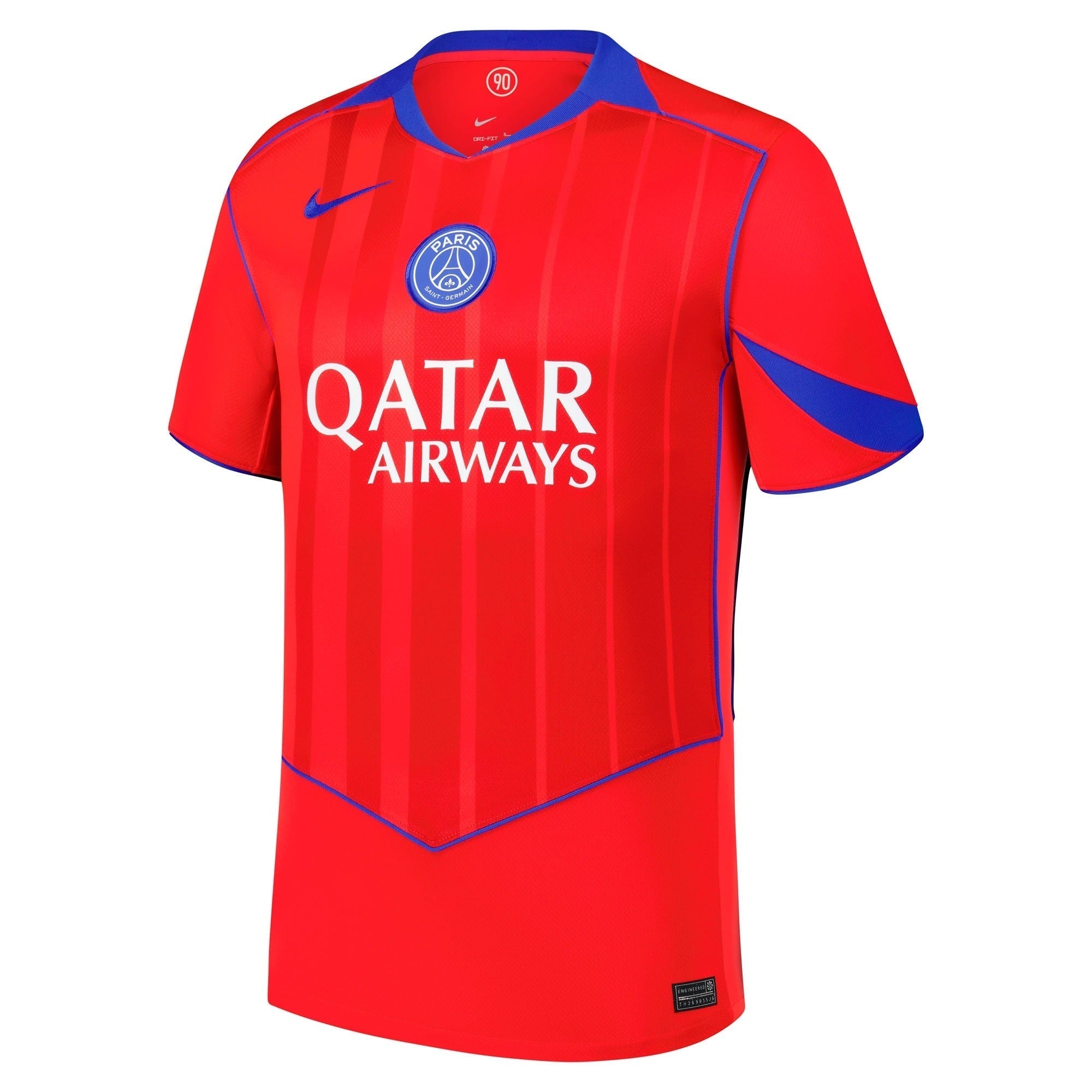 Paris Saint-Germain 2025/26 Third Custom Soccer Shirt - Red