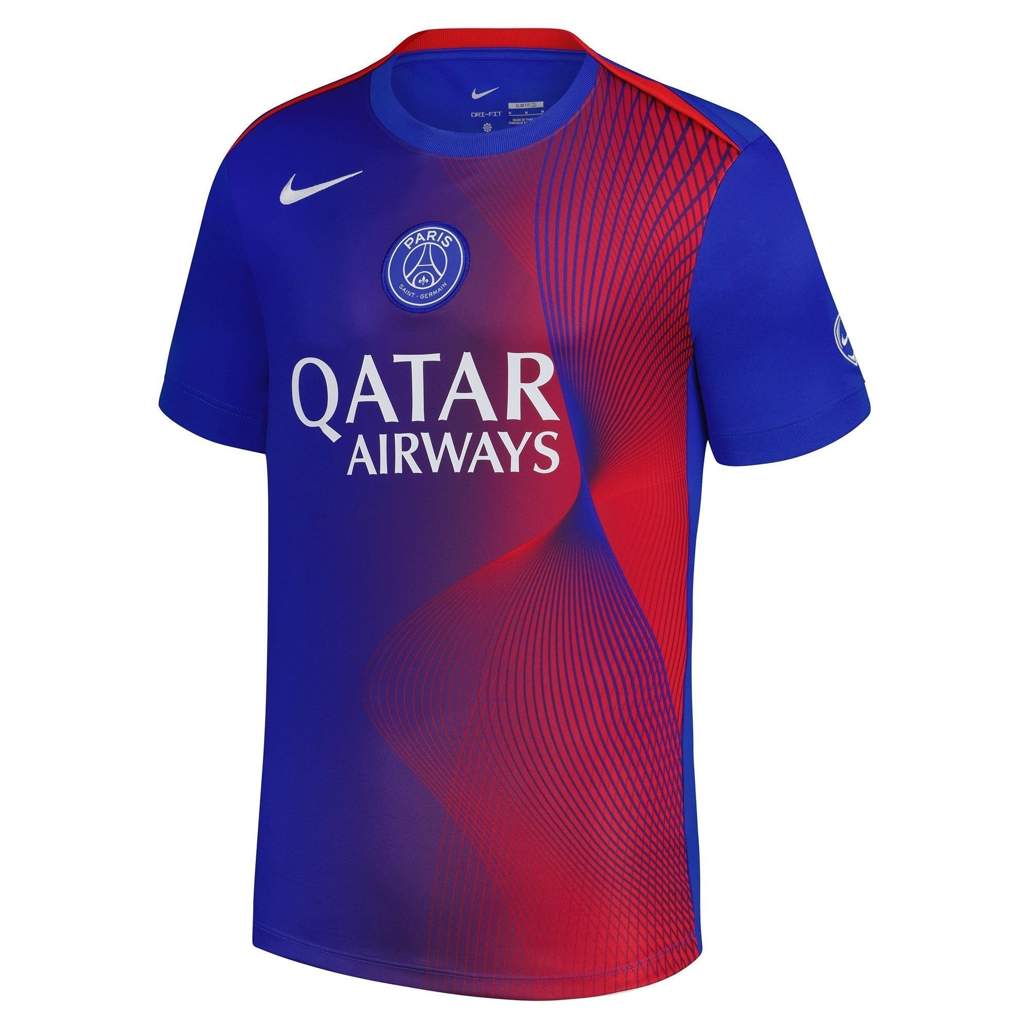 Paris Saint-Germain Third 2025/26 Academy Pro Pre-Match Top - Royal