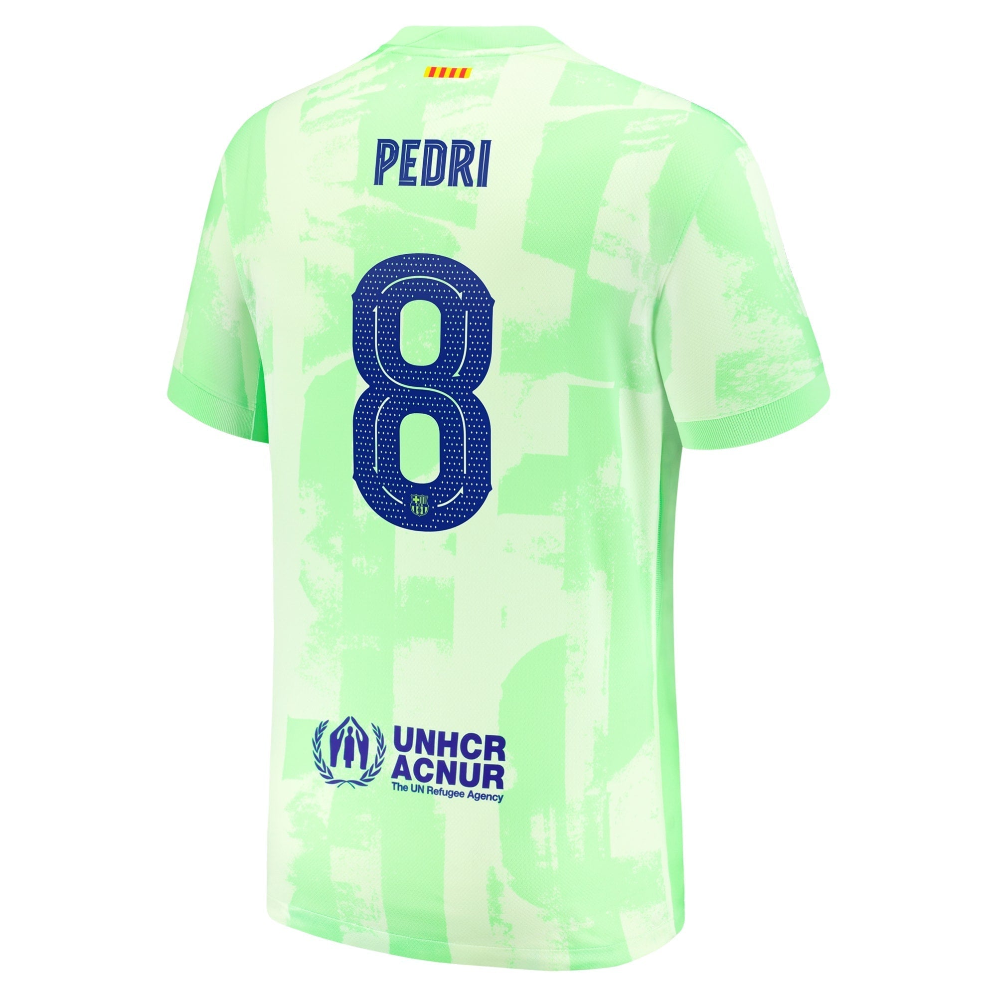 Pedri Barcelona 2024/25 Third Player Soccer Shirt - Yellow