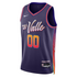 Phoenix Suns Unisex 2023/24 customized Swingman Shirt - Purple - City Edition