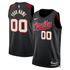 Portland Trail Blazers Unisex 2023/24 customized Swingman Shirt - Black - City Edition