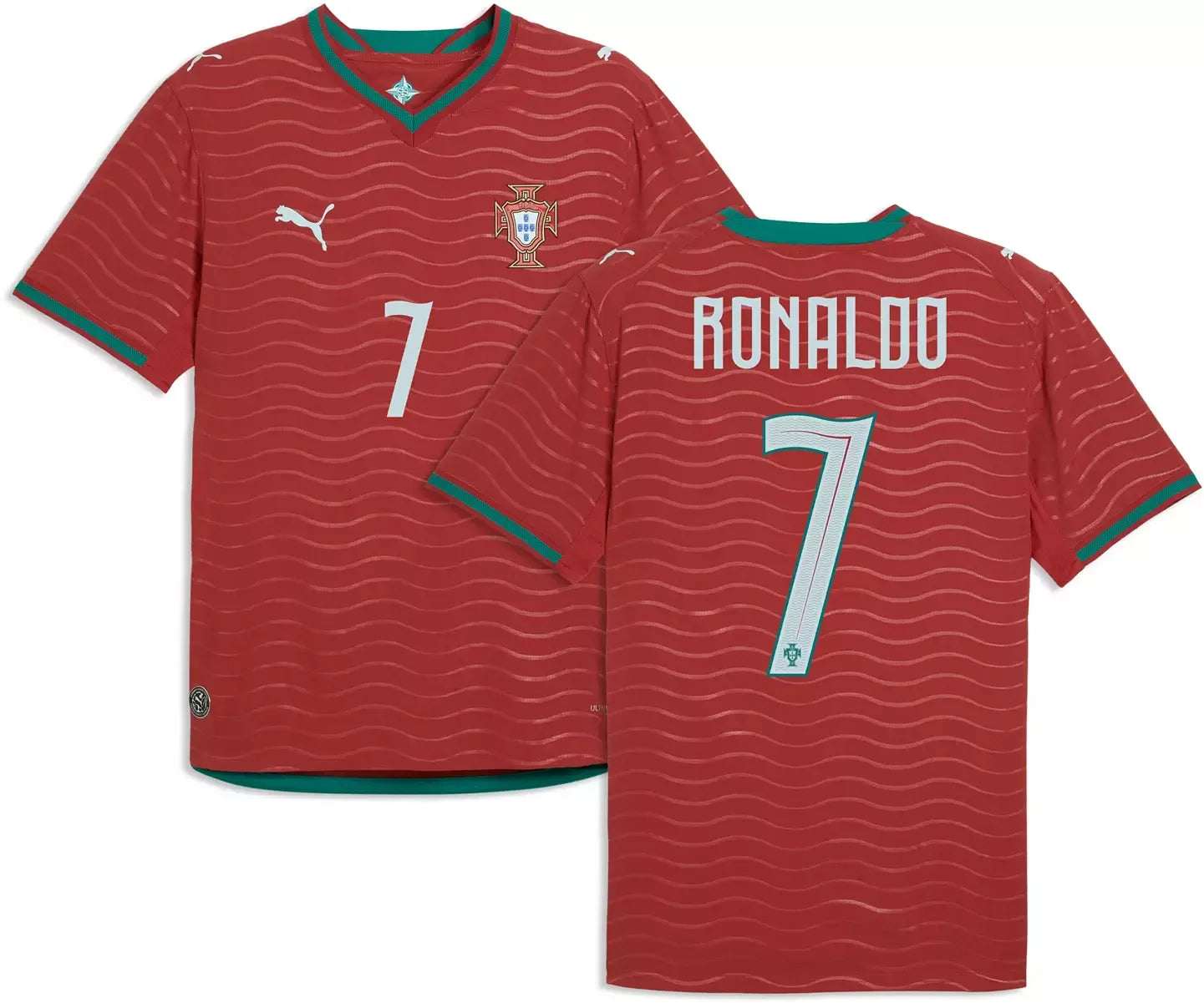 Portugal-Themed Soccer Jersey (Ronaldo #7) – 2026 Fan Edition – Slim Fi