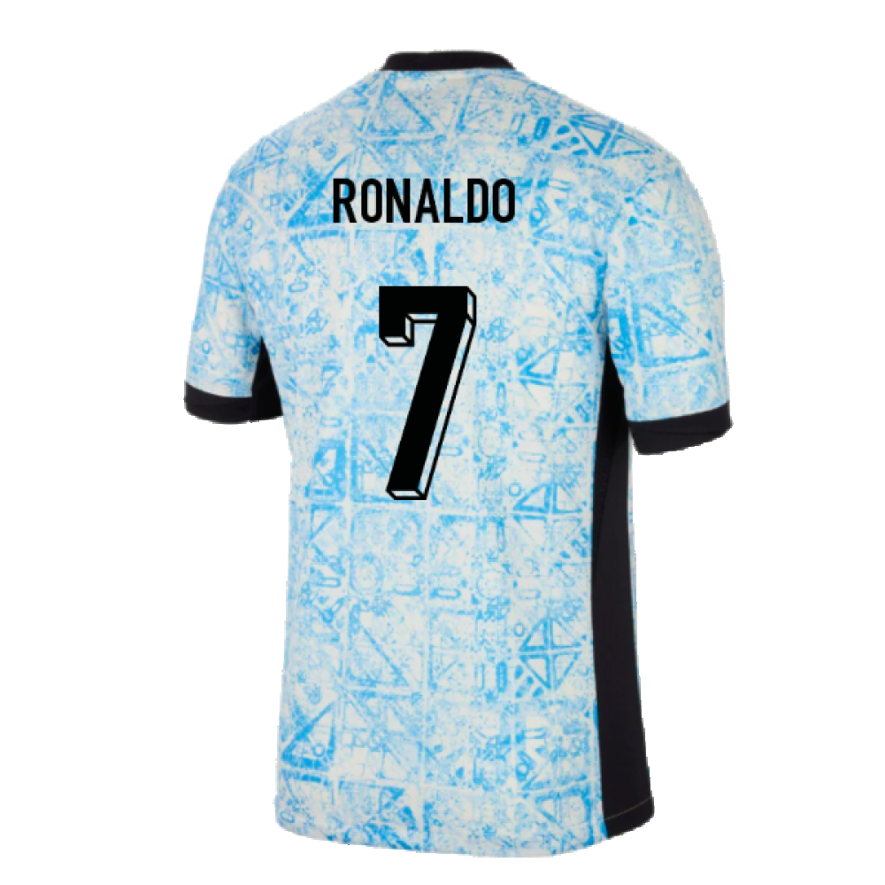 Portugal Away 2024-2025 Ronaldo 7 Soccer Shirt