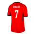 Portugal Home 2024-2025 Ronaldo 7 Authentic Soccer Shirt - Red