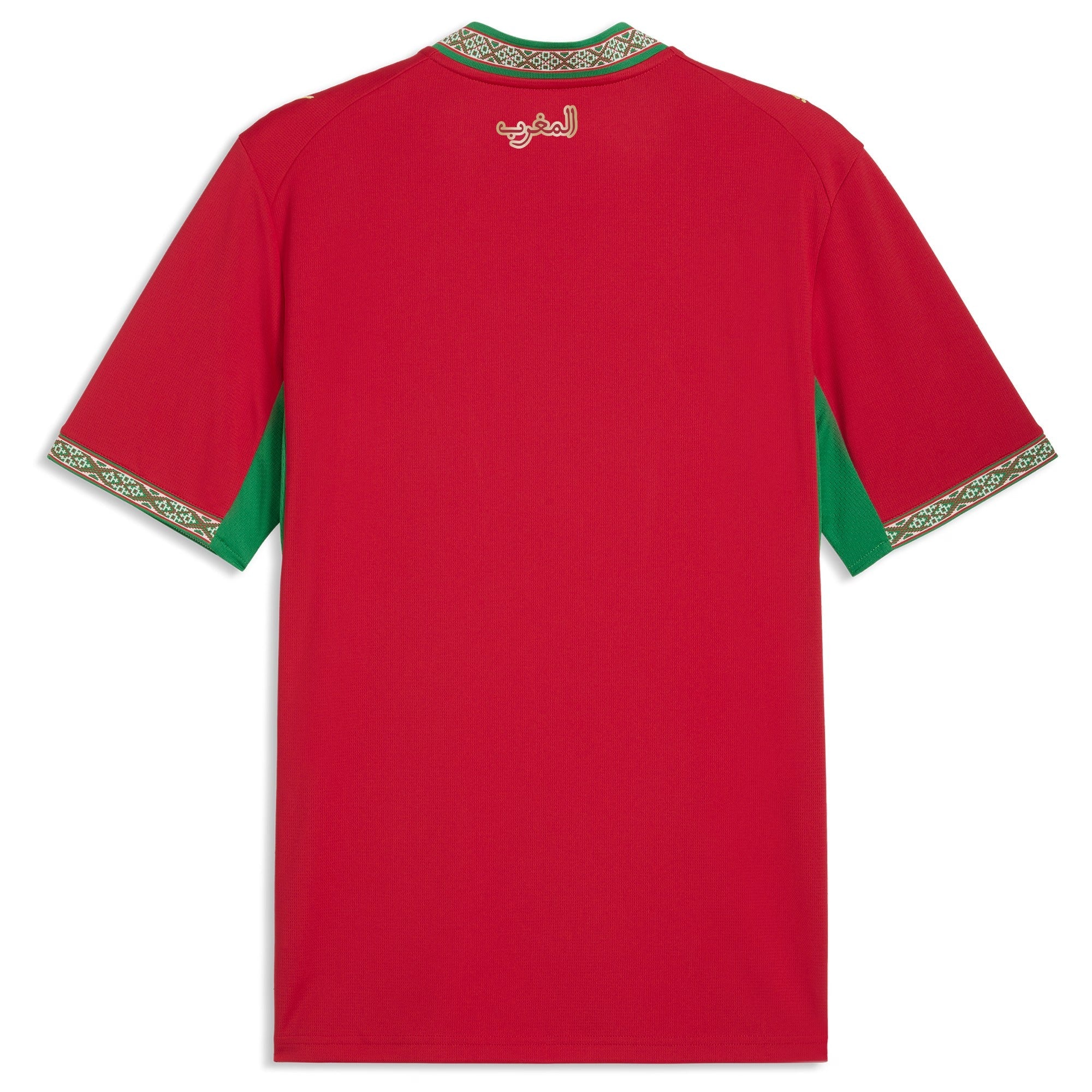 Puma Morocco National Team 2026 Home Jersey - Fast Red/Victory Gold