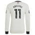 Rasmus Højlund Manchester United 2024/25 Third Long Sleeve Soccer Shirt - Cream