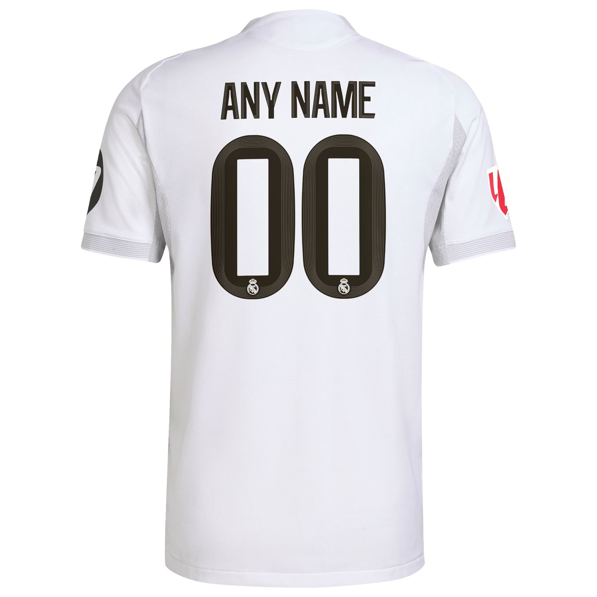 Real Madrid 2025/26 Home Authentic Custom Soccer Shirt – White