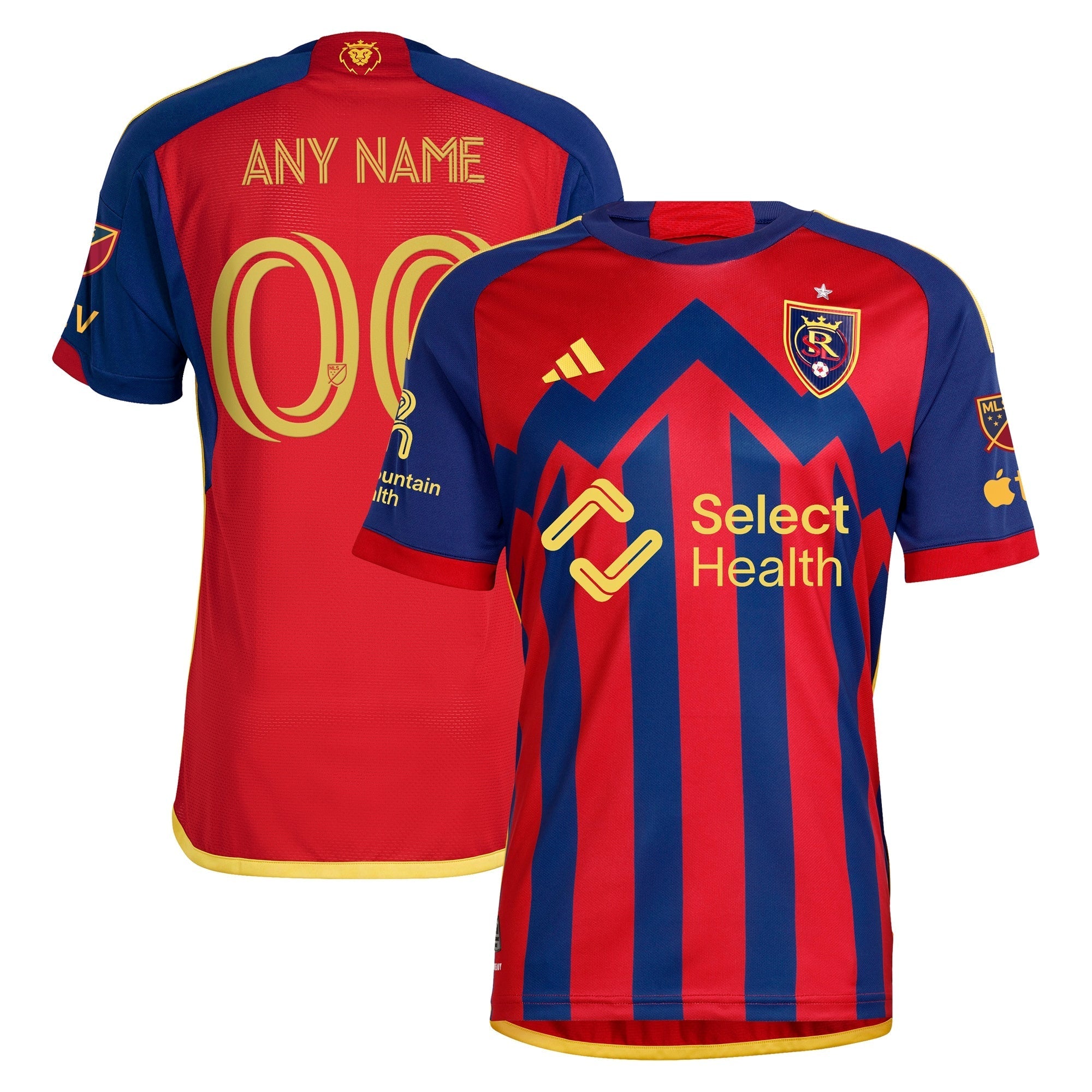 Real Salt Lake 2024 Peak Utah Custom Soccer Shirt – Red