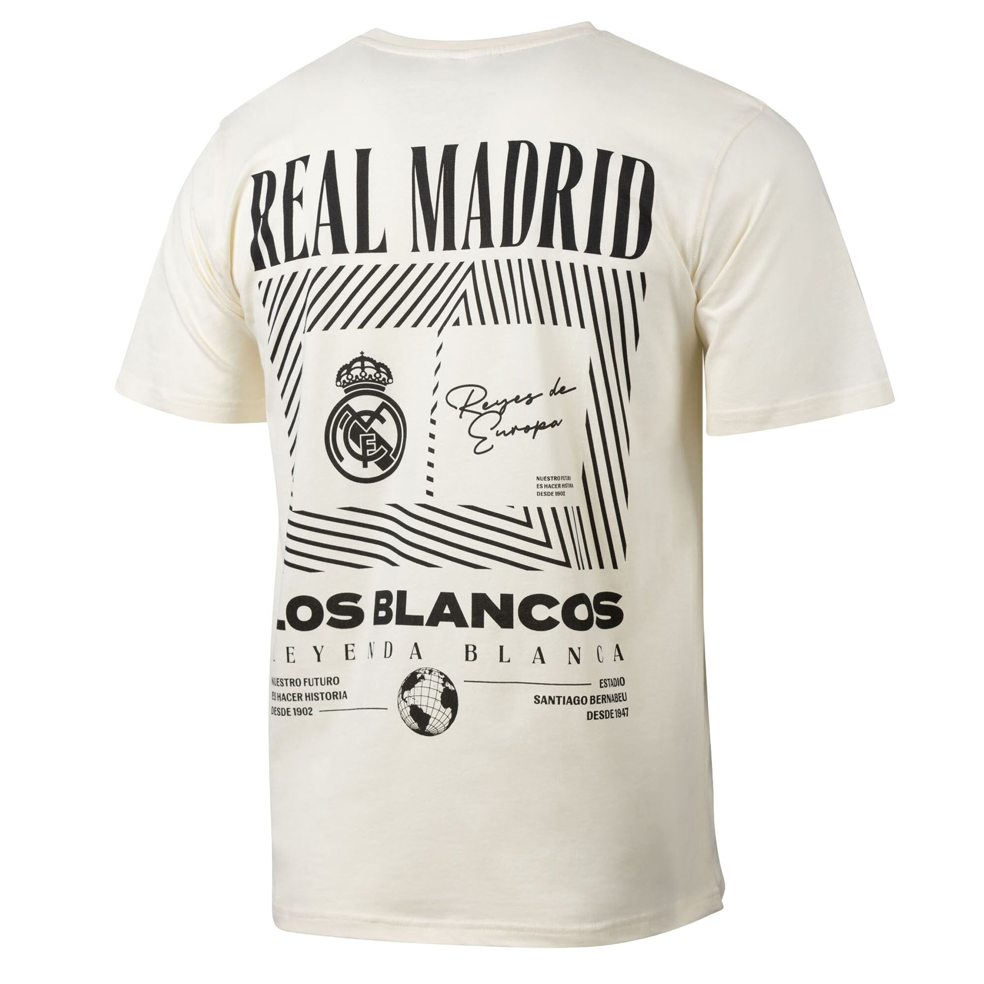 Real Madrid Everyday Relaxed T-Shirt – White - Hygo Shirts™