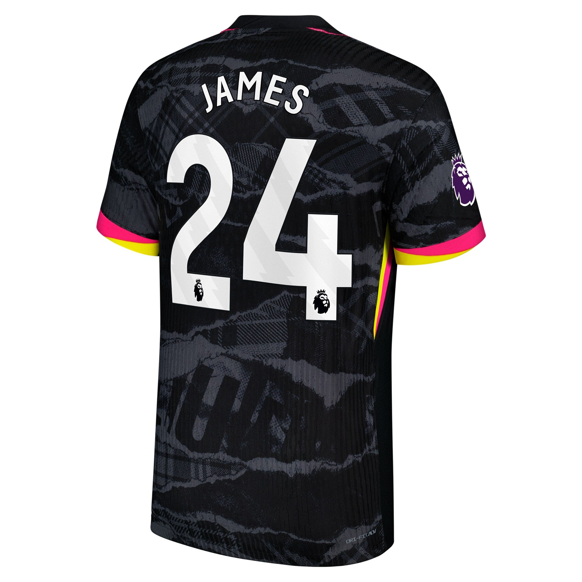 Reece James Chelsea 2024/25 Third Player Soccer Shirt - Anthracite