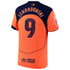 Robert Lewandowski Barcelona 2025/26 Third Player Soccer Shirt - Orange