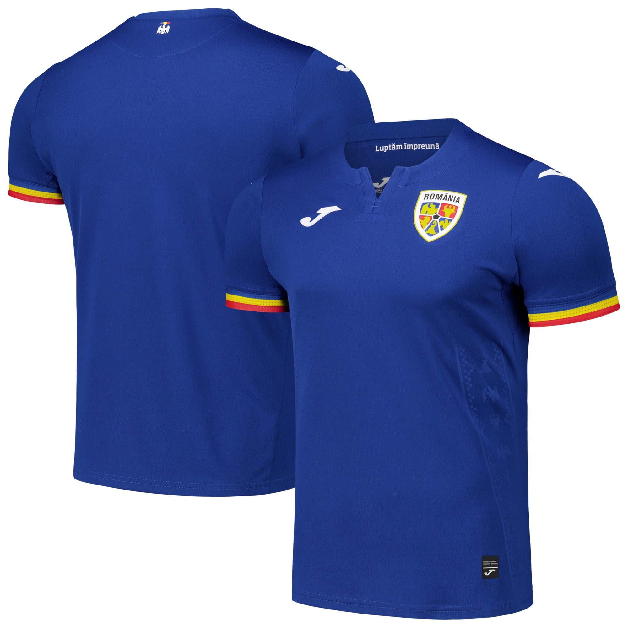 Romania National Team 2024 Third Customized Soccer Shirt - Blue