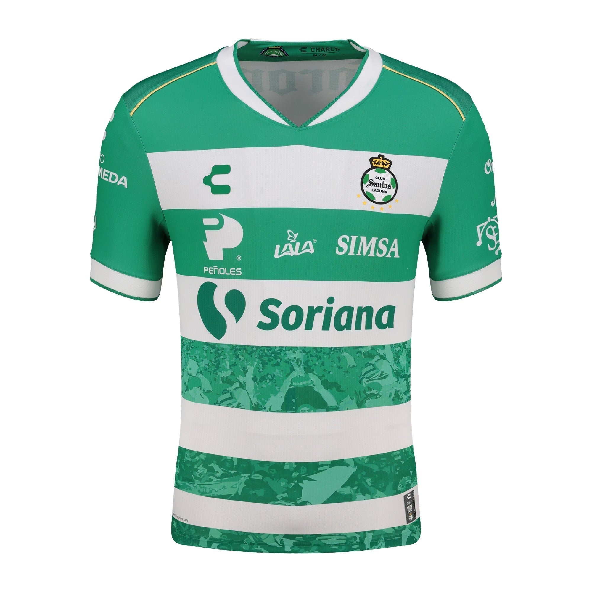 Santos Laguna Charly 2025/26 Home Authentic Soccer Shirt - Green