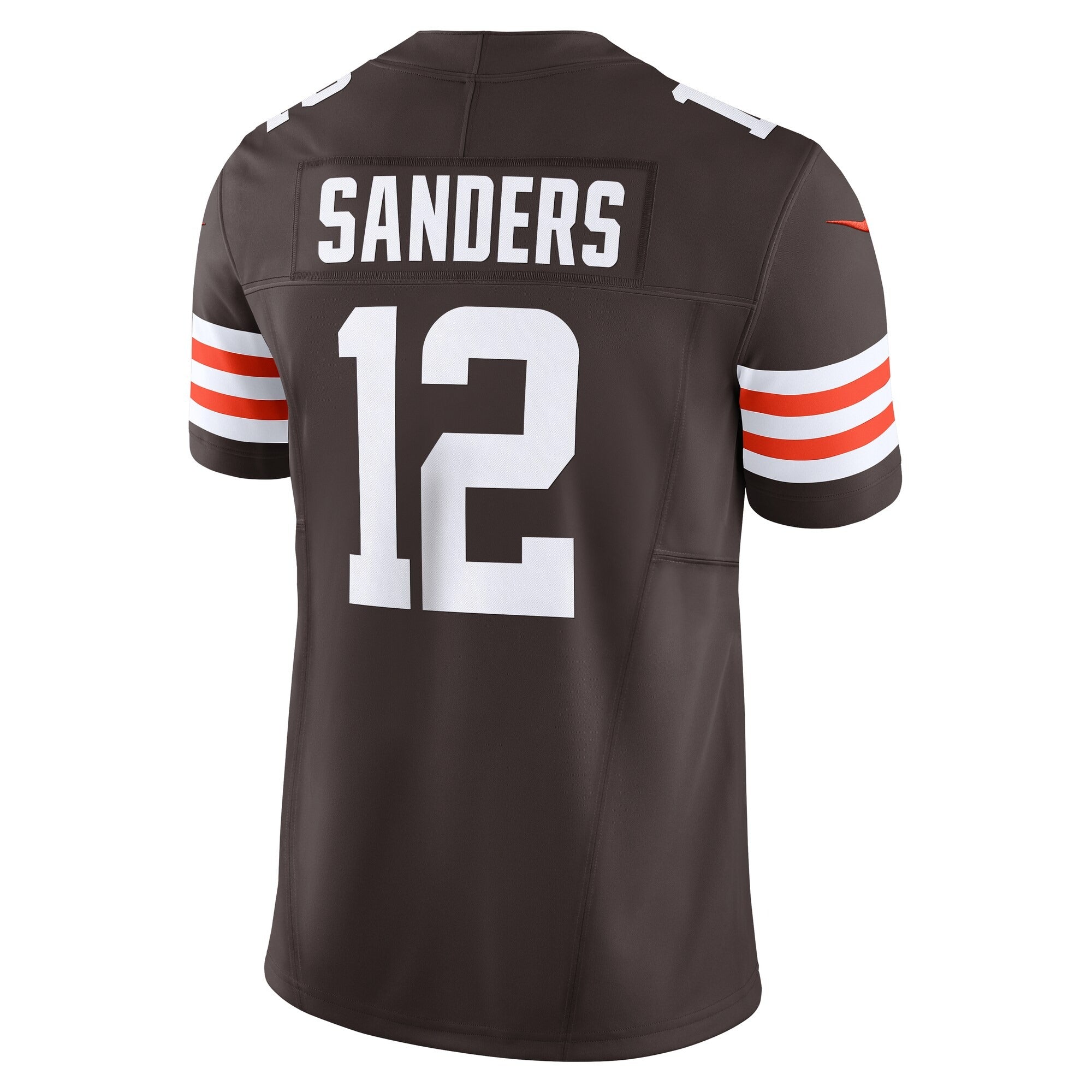 Cleveland Browns Shedeur Sanders Limited Vapor F.U.S.E. Soccer Shirt – Brown