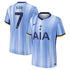 Son Heung-Min Tottenham Hotspur 2024/2025 Away Player Soccer Shirt - Blue