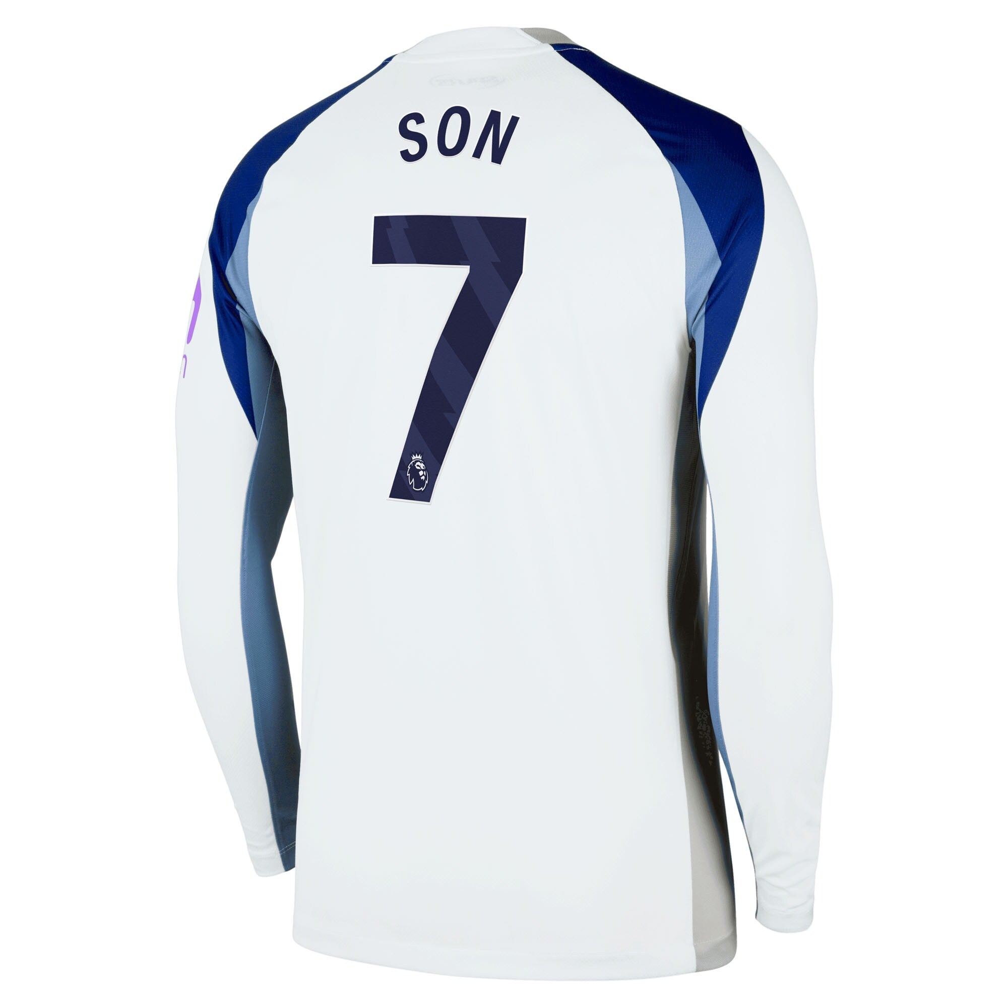 Son Heung-Min Tottenham Hotspur 2025/26 Home Long Sleeve Soccer Shirt - White