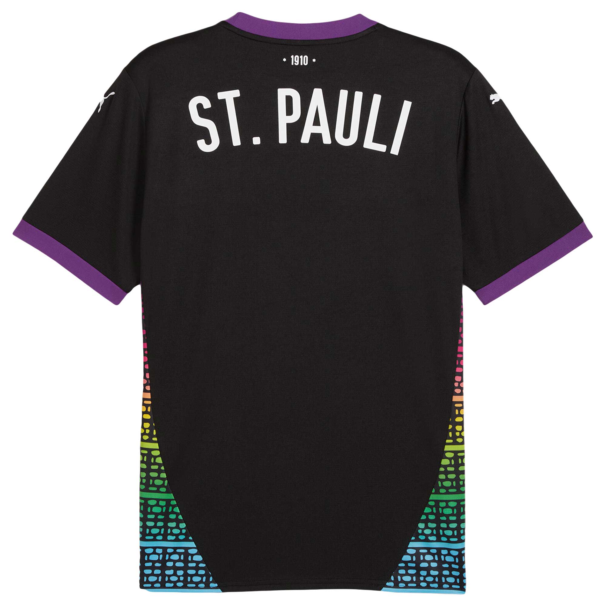 St. Pauli 2024/25 Third Soccer Shirt - Black