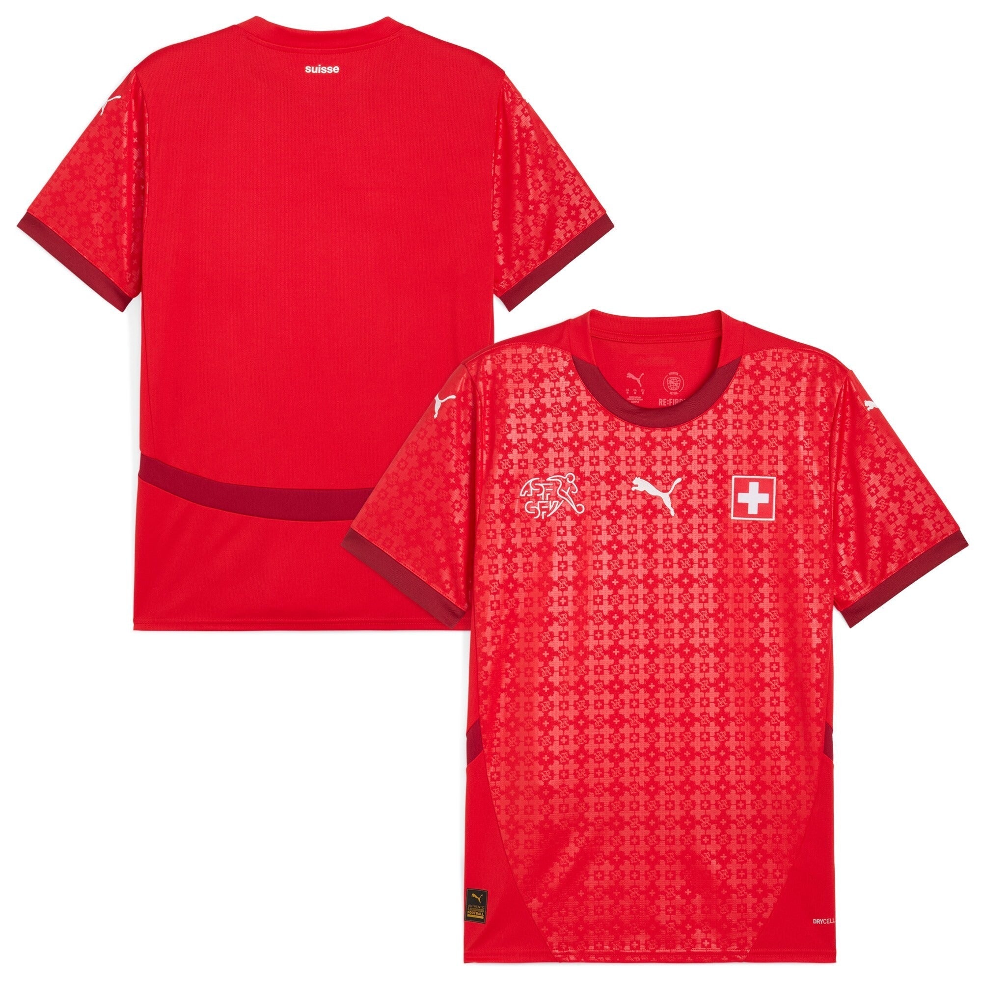 Switzerland National Team 2025/26 Custom Soccer Shirt - Red
