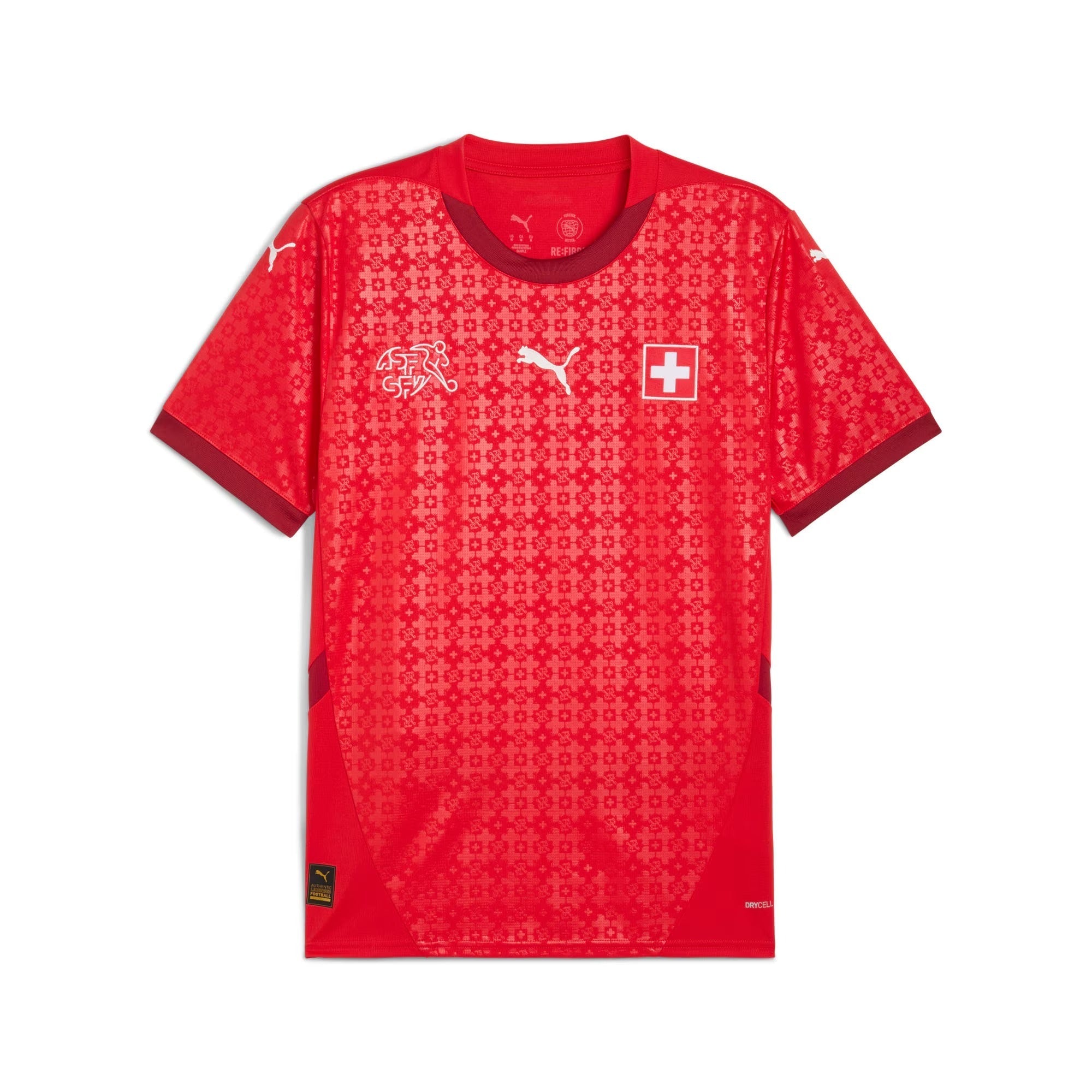 Switzerland National Team 2025/26 Custom Soccer Shirt - Red