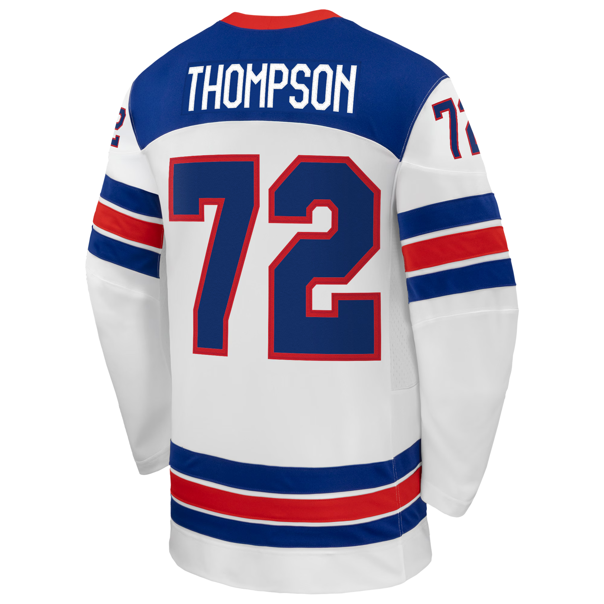 Tage Thompson #72 USA Hockey 2026 Away Jersey - Nike White