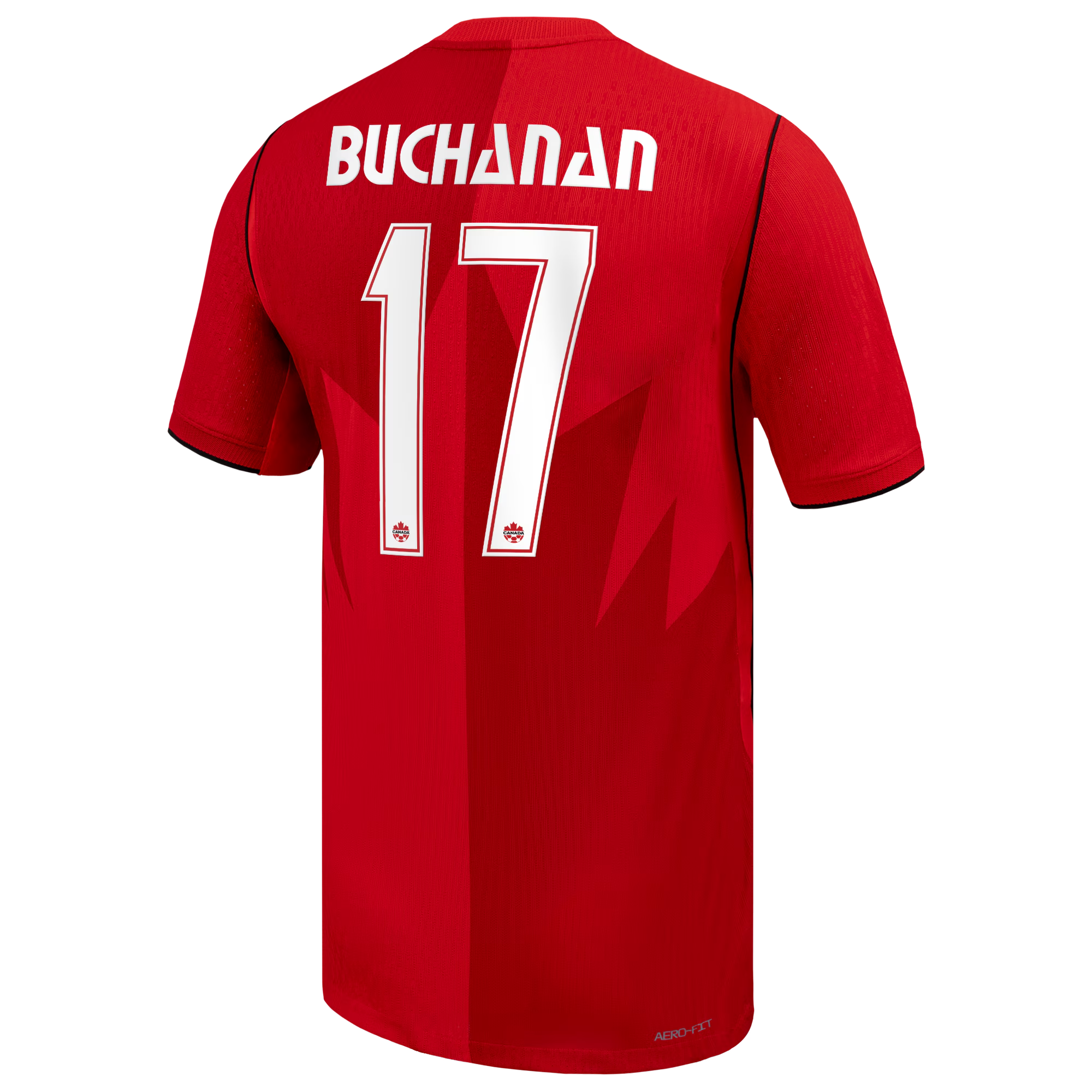 Tajon Buchanan Canada Soccer Nike 2026 Home Match Authentic Jersey - Red - Jersey Teams World