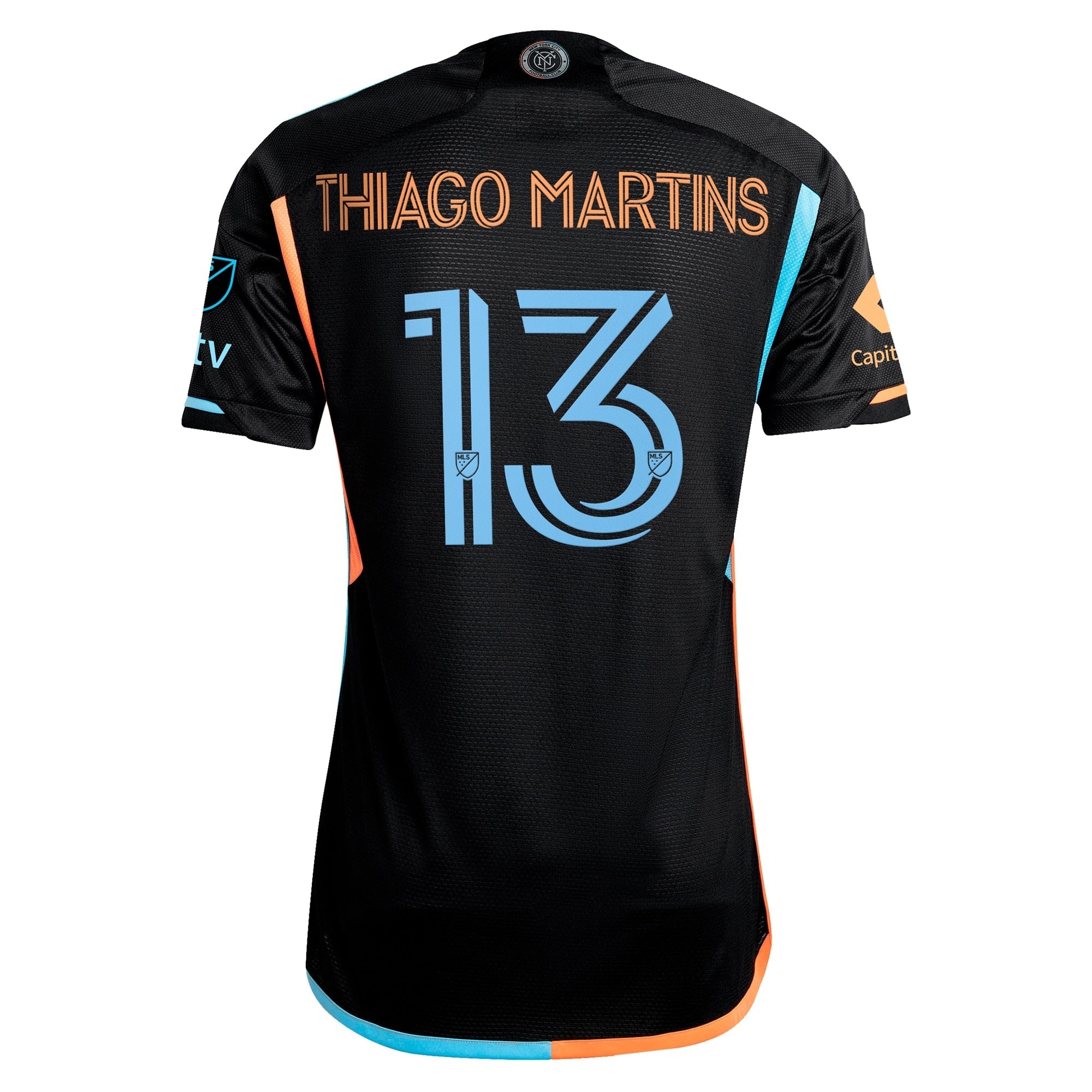 Thiago Martins New York City FC 2024 24/7 Kit Player Soccer Shirt – Black
