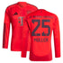 Thomas Müller Bayern Munich  2024/2025 Home Long Sleeve Player Soccer Shirt - Red