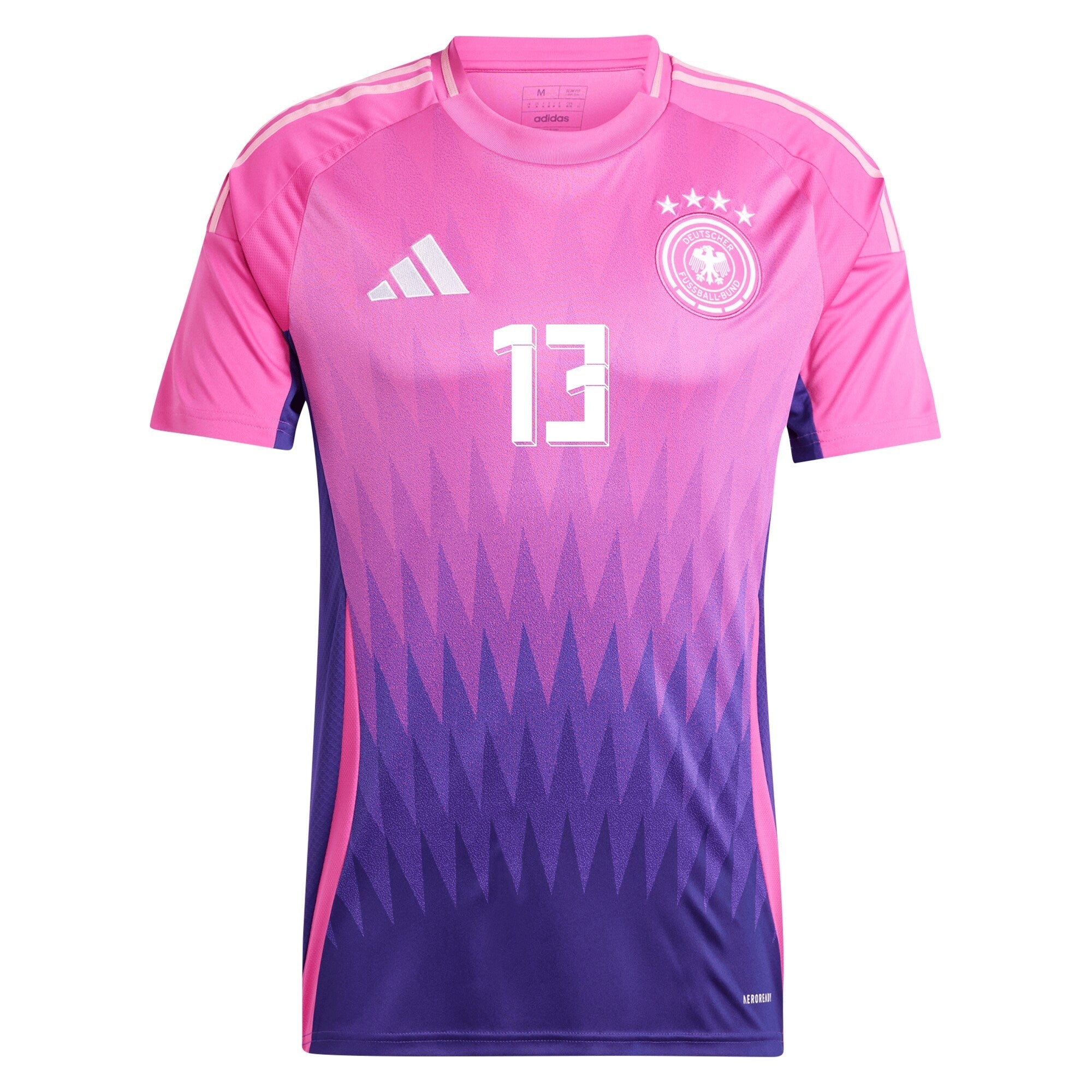 Thomas Muller Germany National Team  2024 Away Soccer Shirt - Pink