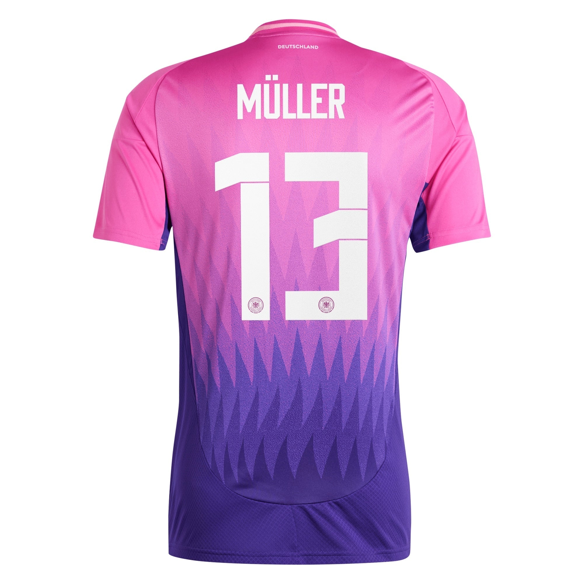 Thomas Muller Germany National Team  2024 Away Soccer Shirt - Pink