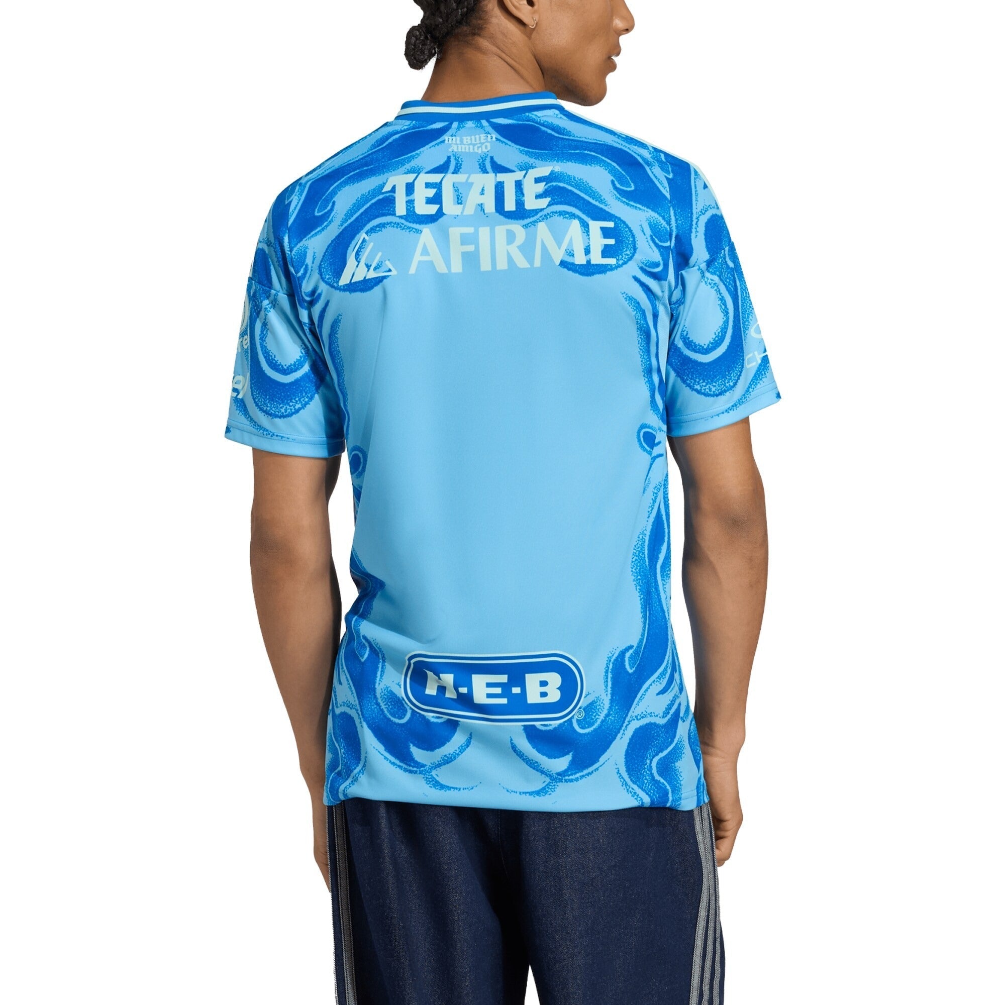 Tigres UANL 2025/26 Away Soccer Shirt - Blue