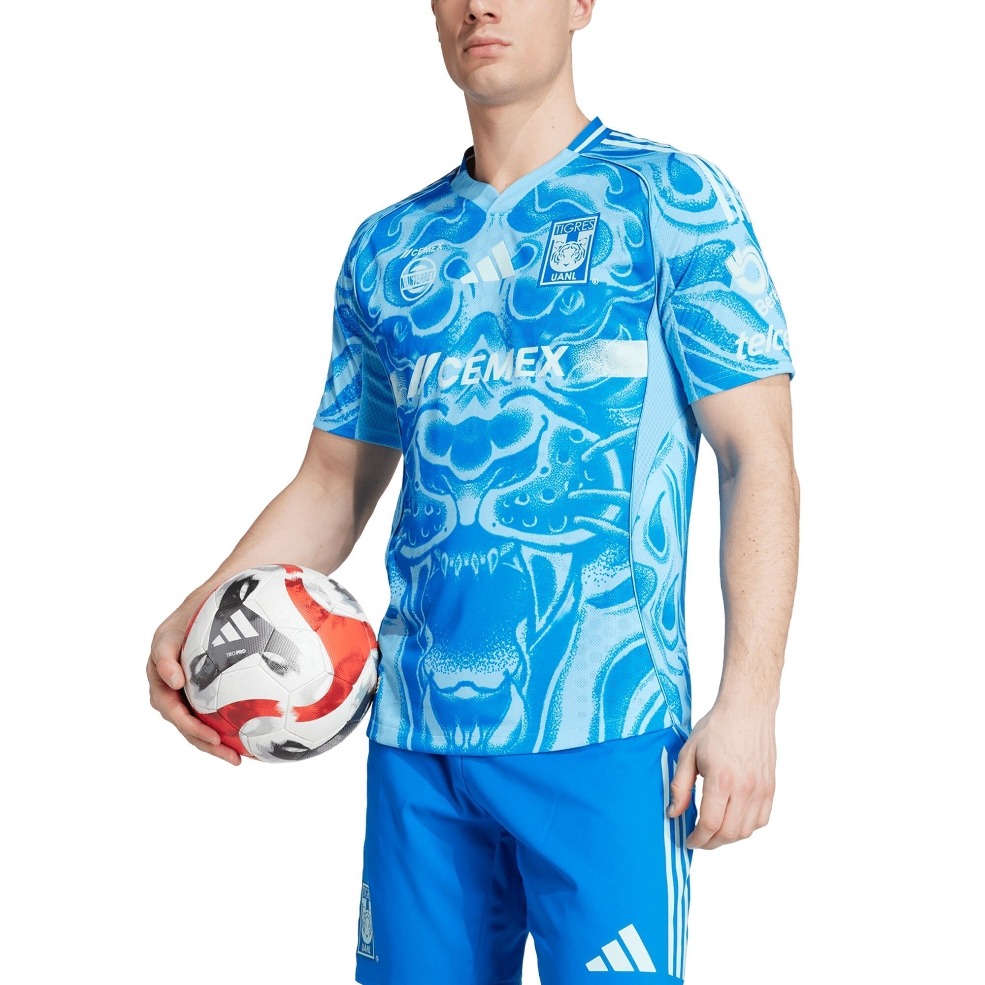 Tigres UANL 2025/26 Away Soccer Shirt - Blue