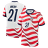 Timothy Weah USMNT Nike 2026 Home Match Jersey - White